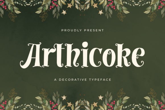 Arthicoke: A Versatile Serif Font for Modern Web Design