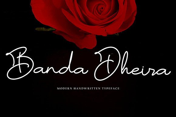 Banda Dheira: A Timeless Script Handwritten Font for Editorial Design
