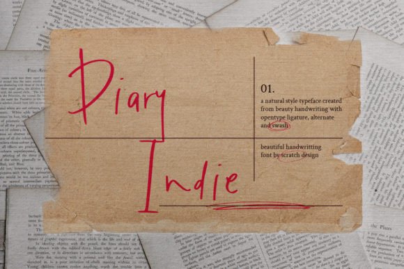 Discover the Versatility of Diary Indie Font