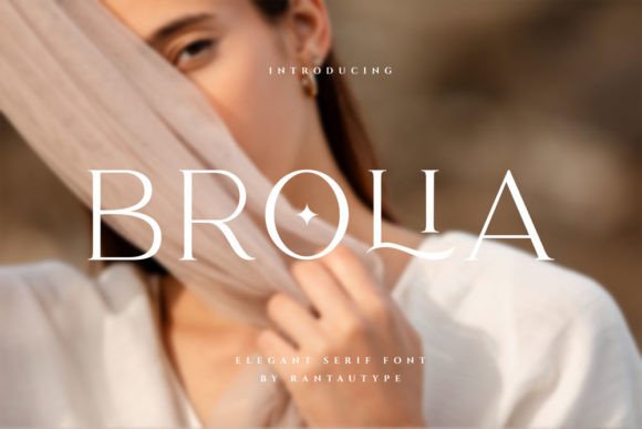 Elevate Your Brand with Brolia: A Luxurious Serif Font