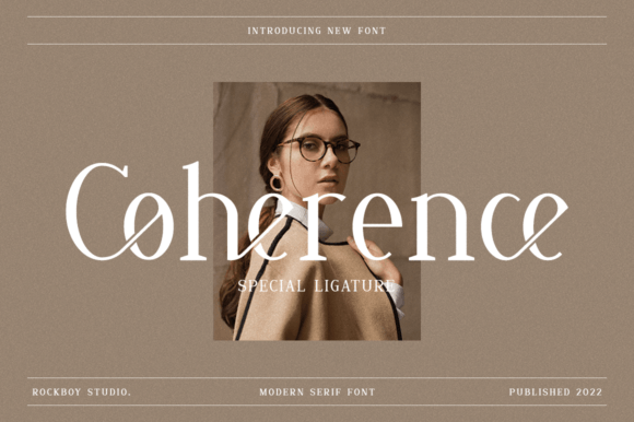 Elevate Your Brand with Coherence: A Premium Serif Font