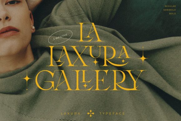 Elevate Your Editorial Design with Laxura Font