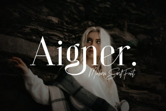 Enhance Your Brand with Aigner: The Stylish Serif Font