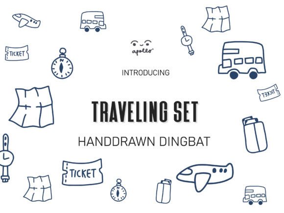 Enhance Your Brand with Traveling Set Font