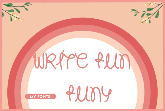 Enhance Your Brand with Write Fun Funy Font