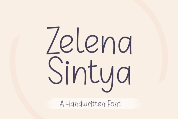 Enhance Your Brand with Zelena Sintya: A Graceful Handwritten Font
