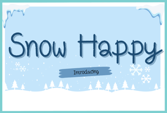 Enhance Your Web Design with Snow Happy Font