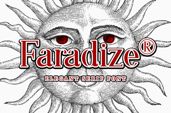 Faradize: The Elegant Serif Font for Digital Design