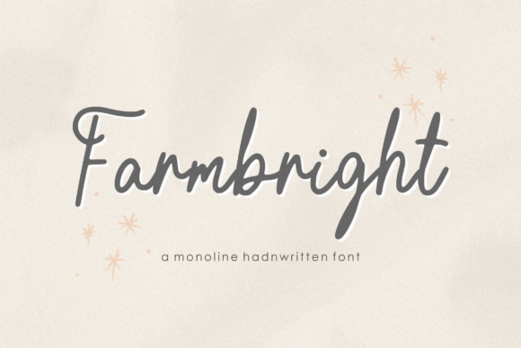 Farmbright: A Timeless Handwritten Font for Editorial Design
