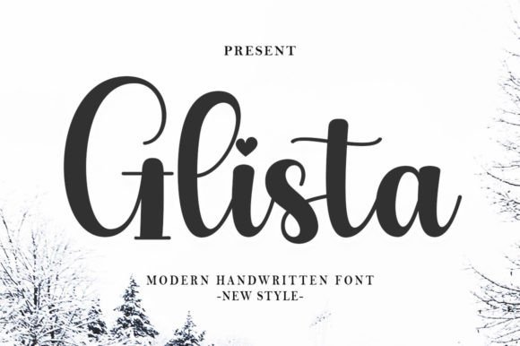Glista: The Perfect Script Handwritten Font for Crafters