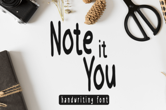 Note It You: The Perfect Handwritten Font for Modern Campaigns