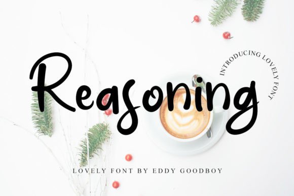Reasoning: A Beautiful and Sweet Script Handwritten Font