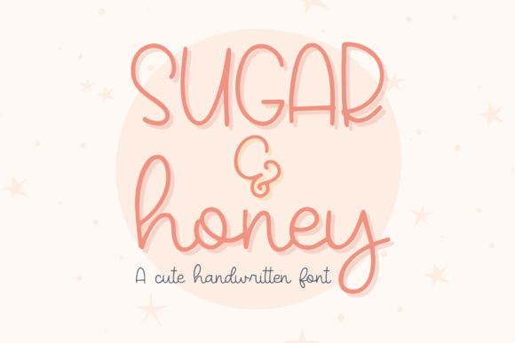 Sugar and Honey: A Sweet Handwritten Font for Crafters