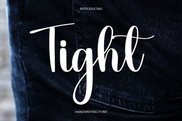 Tight: A Versatile Handwritten Font for Editorial Design