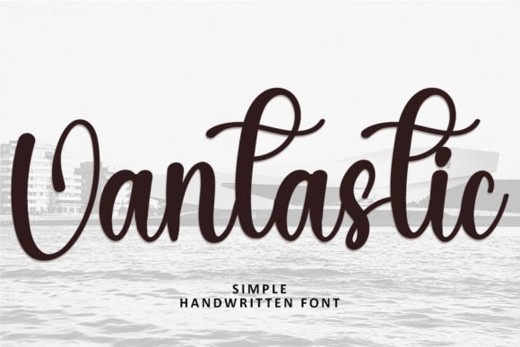 Vantastic: A Trendy Handwritten Font for Elegant Branding
