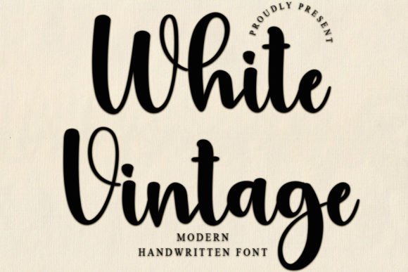White Vintage: A Timeless Font for Your Brand