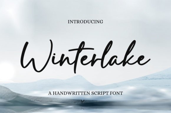 Winterlake: The Perfect Font for Elegant Handmade Creations